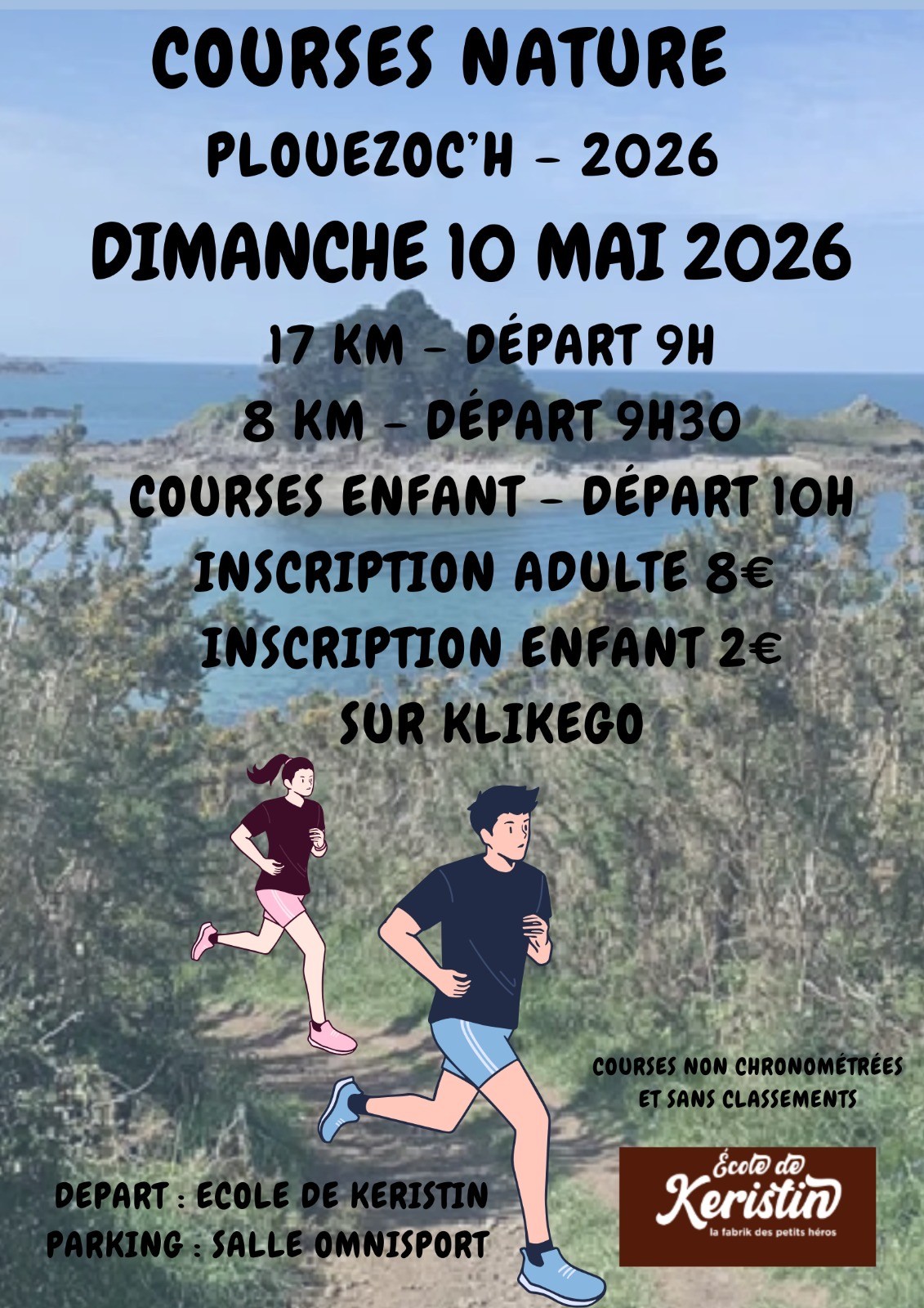 affiche course