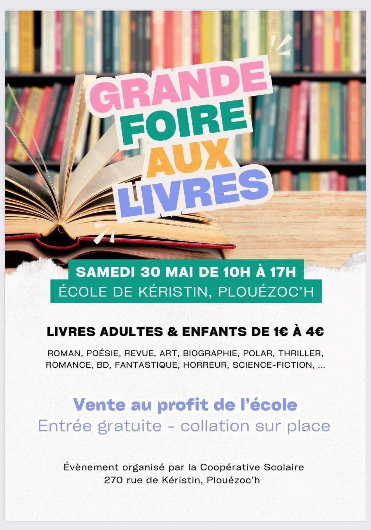 foire aux livres école